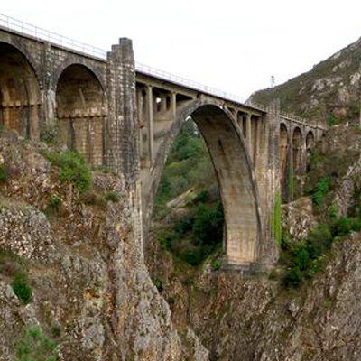 El tren y el paisaje